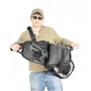 Чехол-рюкзак Leapers UTG на одно плечо, серый/черный арт.: PVC-PSP34BG